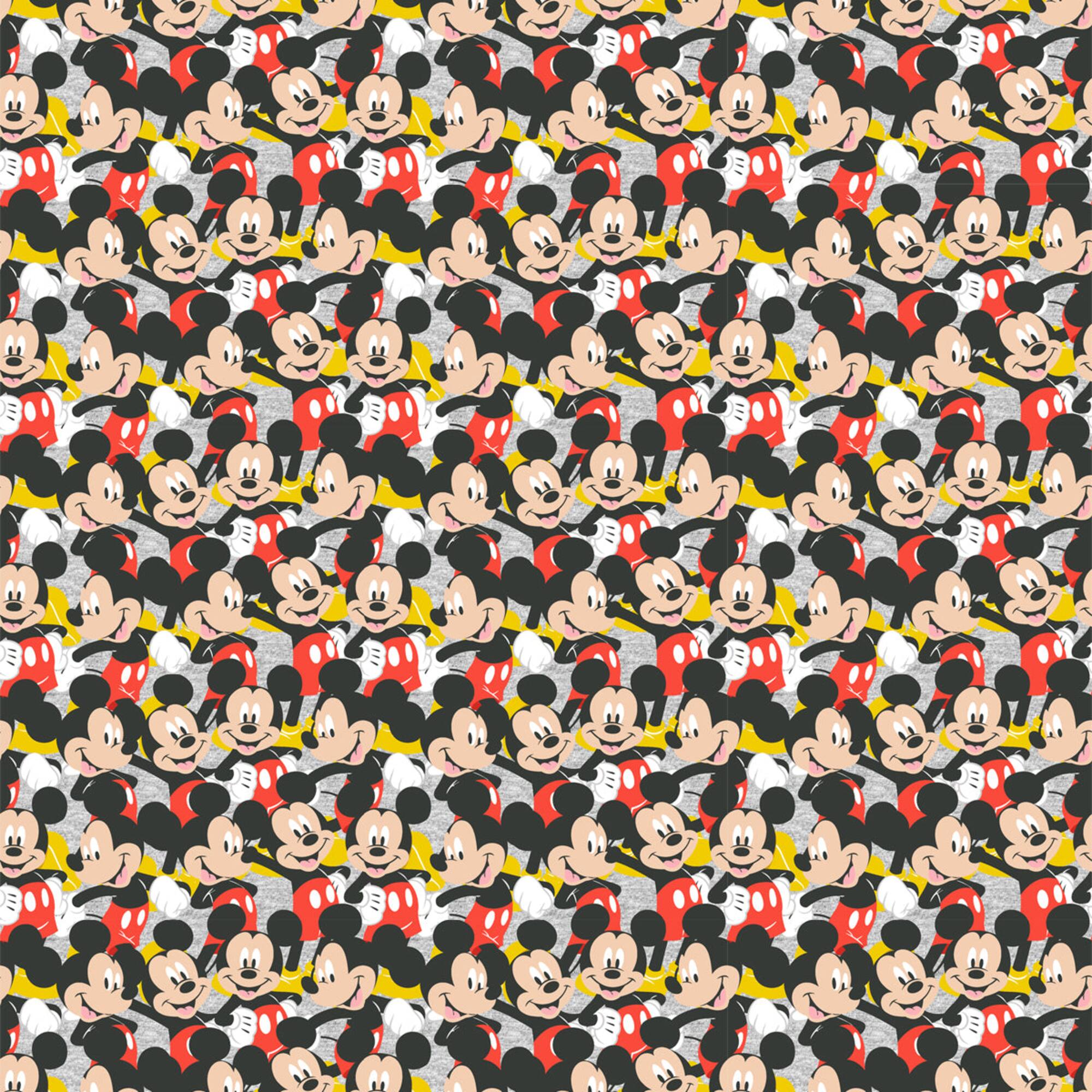 Disney® Mickey Mouse Packed Style Cotton Fabric